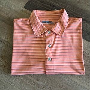 Men's Striped Polo Shirt